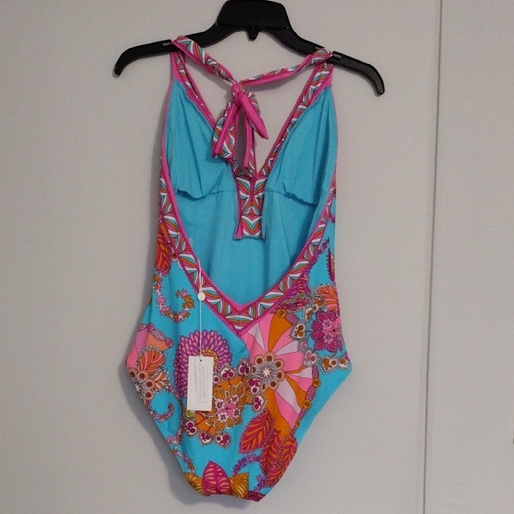 Trina Turk Multicolor One Piece Swimsuit - Picture 5 of 6